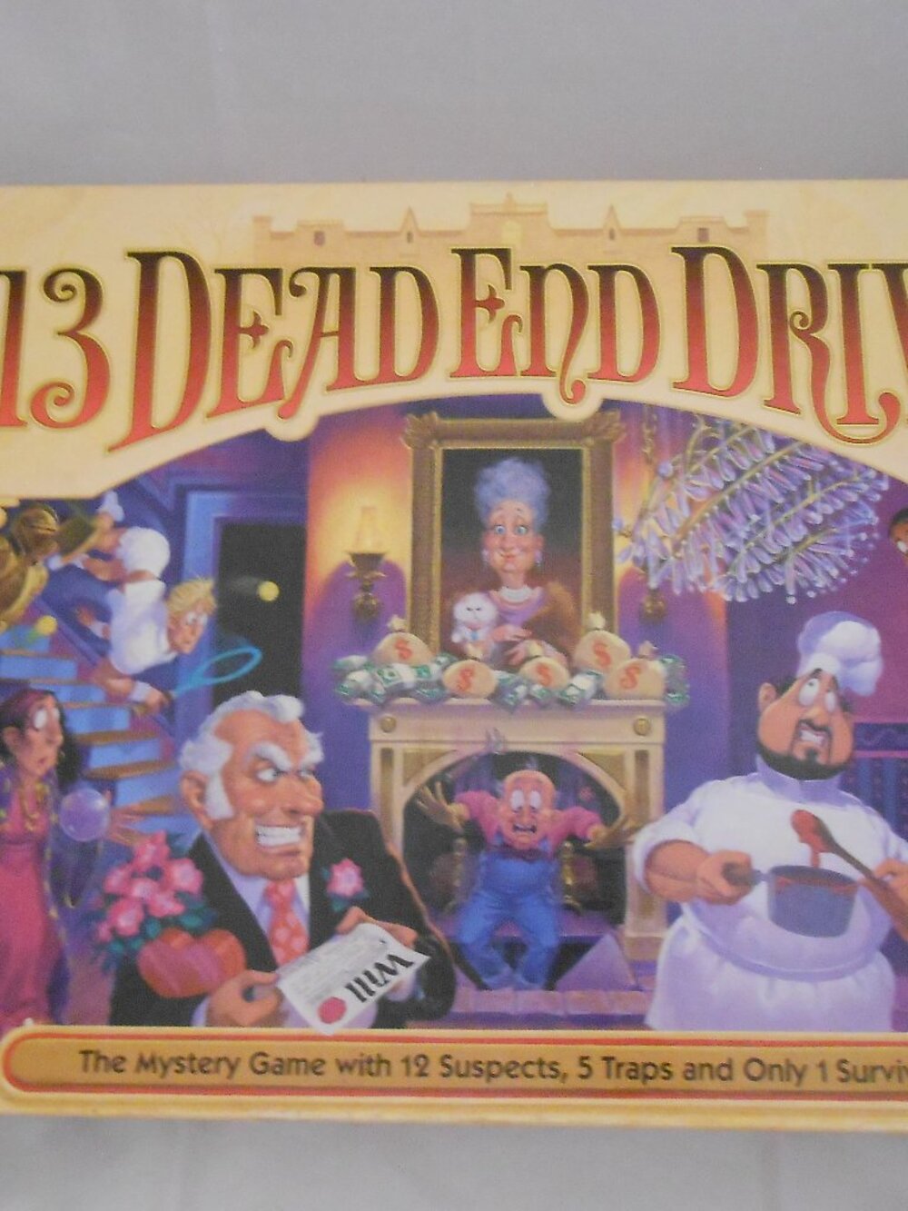 Vintage (1993) Milton Bradley 13 Dead End Drive Board Game, Complete, Toys/Games